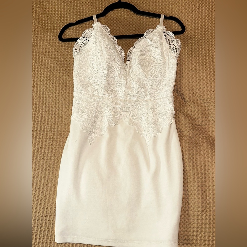 Fashion Nova White Dress